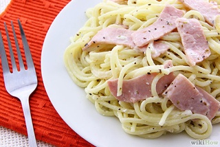 Паста со сливочным соусом