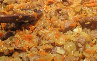 Плов из курицы в мультиварке