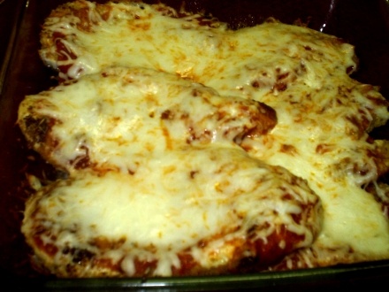 Куриные отбивные с сыром
