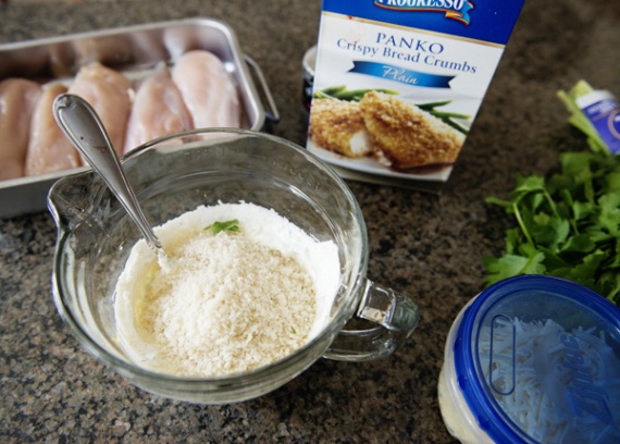 Курица с сыром в духовке