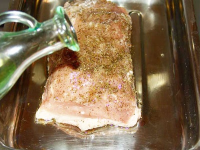 Запеченное мясо в духовке