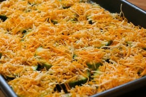 Кабачки с сыром