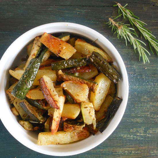 Картошка с кабачками