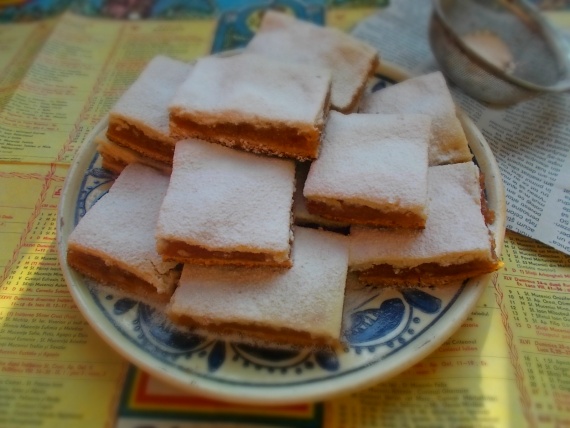Постный пирог с яблоками