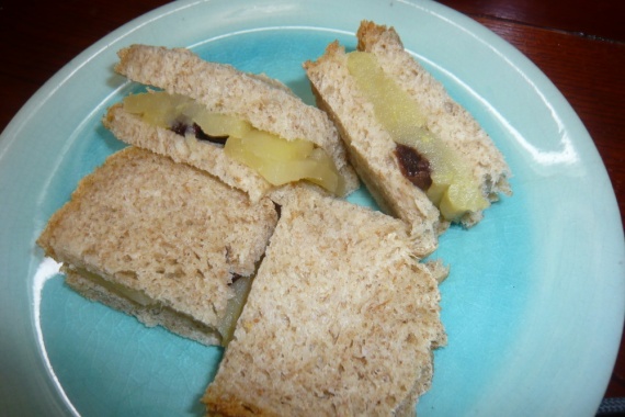 Яблоки в микроволновке