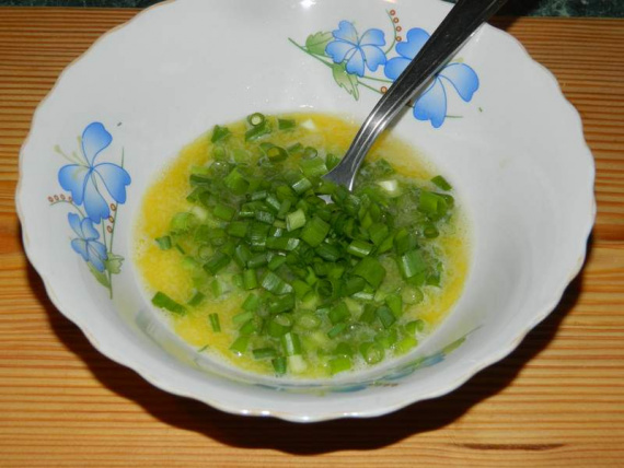 Запеченный багет с начинкой