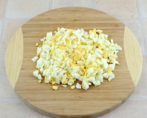 Мимоза с кальмарами