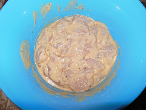 Шашлычки из куриного филе