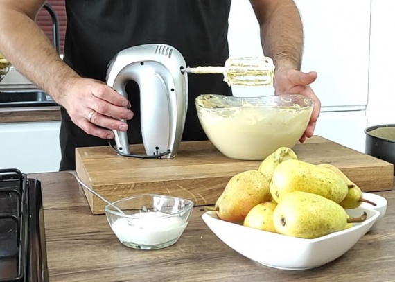 Грушевый пирог вкусный рецепт с фото пошагово и видео