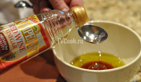 Салат с маслинами