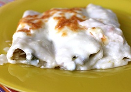 Каннеллони с творогом