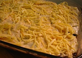 Каннеллони с творогом