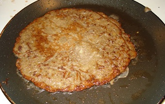 Печеночный торт с грибами