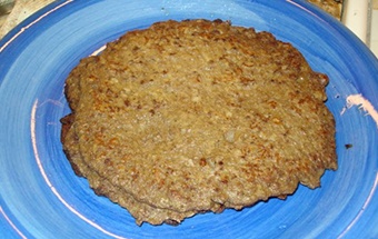 Печеночный торт с грибами