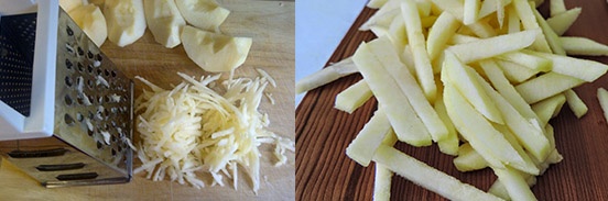 Насыпной яблочный пирог