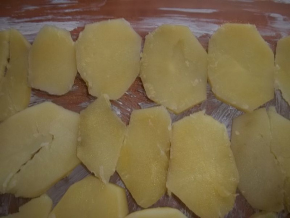 Запеканка из картофеля и брюссельской капусты