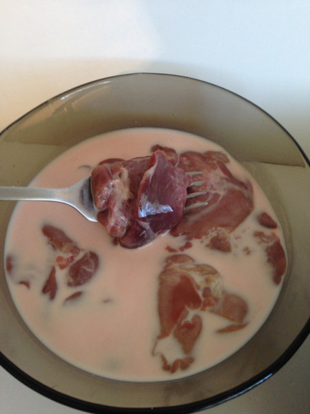 Спагетти с куриной печенью