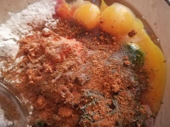 Котлеты из индейки с морковью и зеленым луком