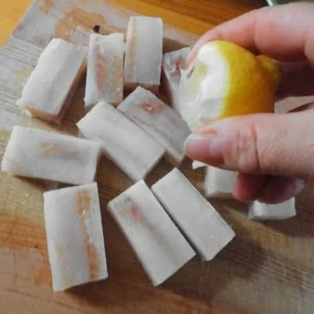 Рыба по-гречески с ананасом