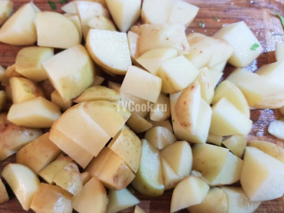 Летний суп с мясом