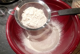 Маффины с шоколадной начинкой