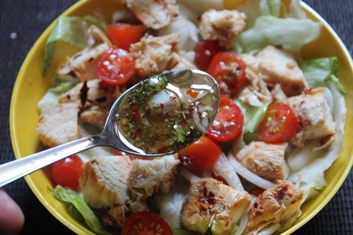 Салат итальянский с курицей