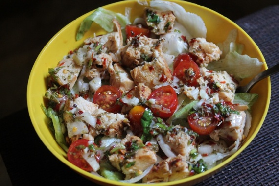 Салат итальянский с курицей
