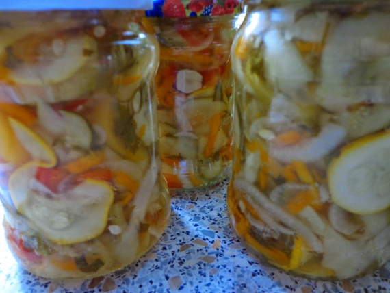 Маринованные овощи на зиму