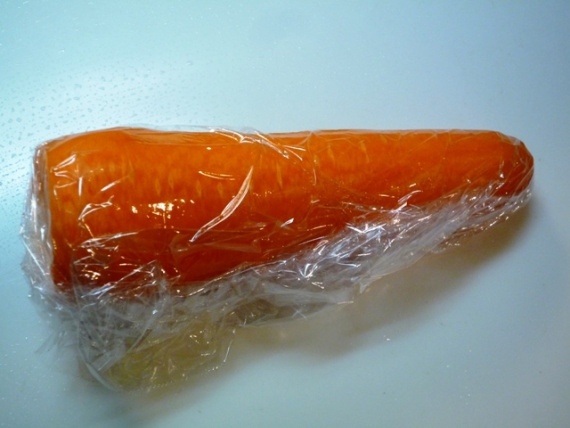 Салат из вареной моркови и яиц