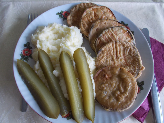 Баклажаны в панировке