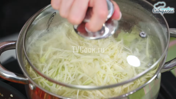 Заправочный суп из свежей капусты с бараниной