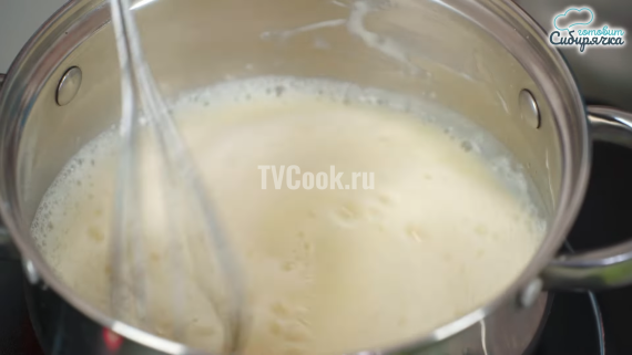 Домашнее ванильное мороженое со сгущенкой