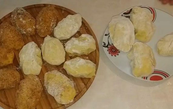 Картофельные зразы с фаршем и зеленью