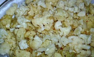Запеканка из цветной капусты с мясным фаршем