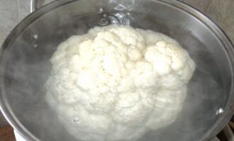 Запеканка из цветной капусты с мясным фаршем