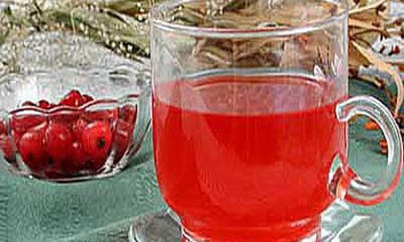 Яблочно-брусничный компот