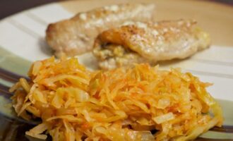 Тушеная капуста