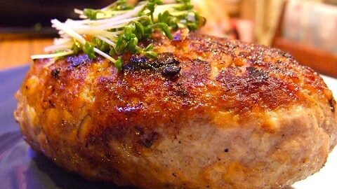 Мясные зразы с грибами