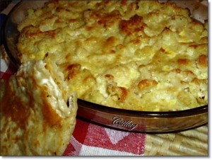 Запеканка из цветной капусты с мясным фаршем