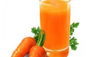 Морковный сок со сливками