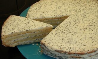 Традиционный Сметанный Торт с Маком