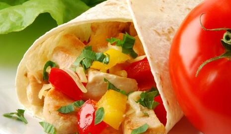 Мексиканская тортилья с курицей