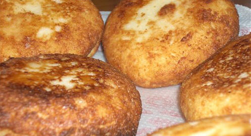 Творожные пышки со сгущенкой: Рецепт от шефа