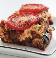 Лазанья с баклажанами в духовке