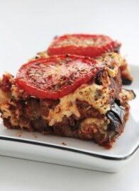 Лазанья с баклажанами в духовке