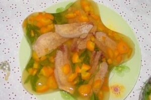 Заливное из курицы.