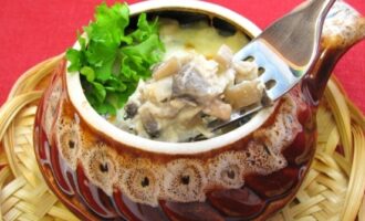 Жульен из курицы