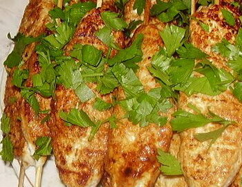 Люля-кебаб из курицы — пошаговый рецепт