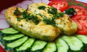 Фаршированные кабачки с овощами в аэрогриле: рецепт и советы