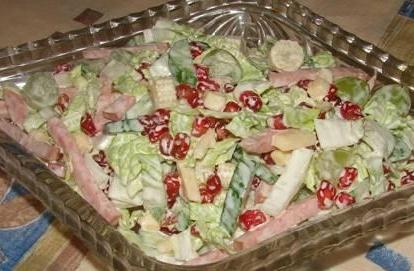 Салат с Кукурузой в Початках и Виноградом